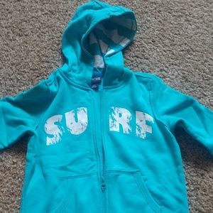 NWT Aqua zip-up Hoodie